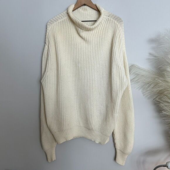 Aritzia Wilfred Montpellier Turtleneck Wool Sweater - Picture 1 of 13